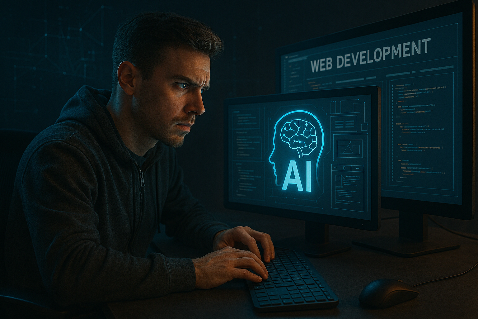 Разработка на уебсайтове, задвижвани от изкуствен интелект: Бъдещето е тук